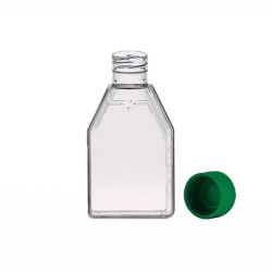 Vented Cell Culture Flasks (T25) - Laboratory Tissue Culture Vessel for Cell Growth - pack of 200